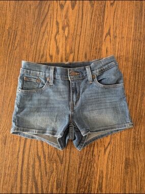 Levi's Light Blue Women's Denim Cutoff Shorts